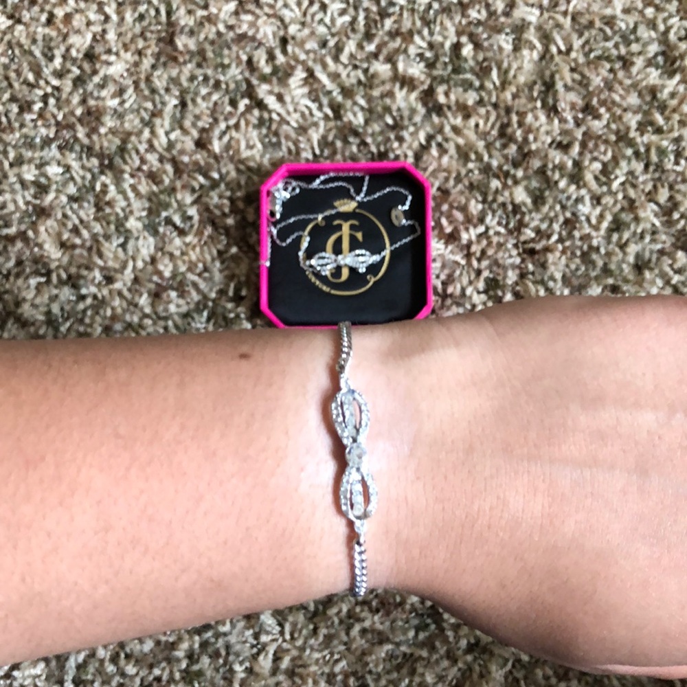 Juicy Couture Bow Necklace & Bracelet! 💕
